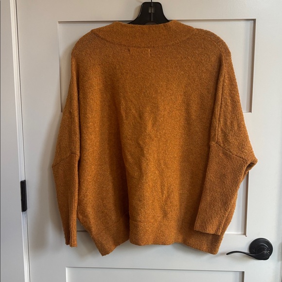 Anthropologie Vibrant Orange Knit Sweater - Picture 4 of 4